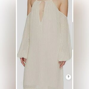 Zac Posen Beaded cold-shoulder dress NWT